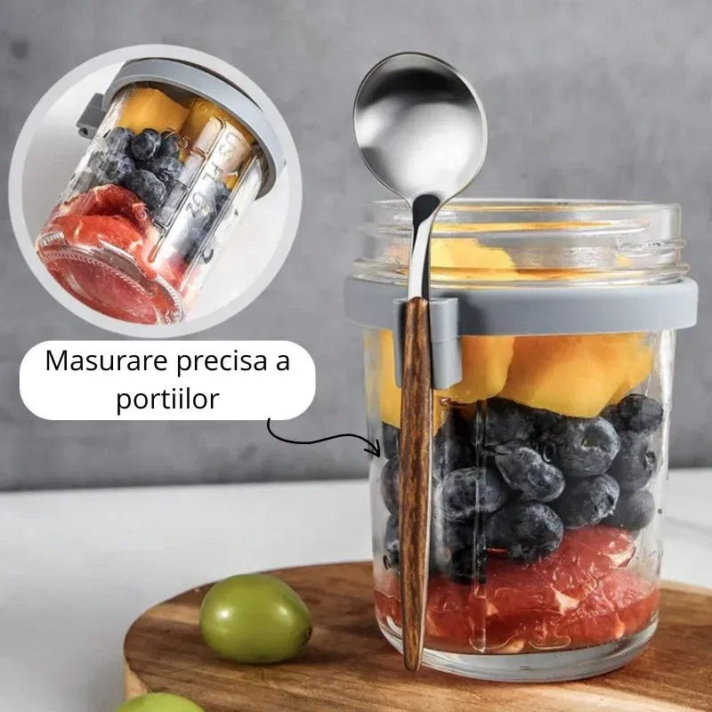 Cana pentru mic dejun cu capac si lingurita [10]