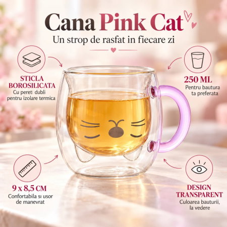 Cana Premium cu Pisicuta si Pereti Dubli [9]
