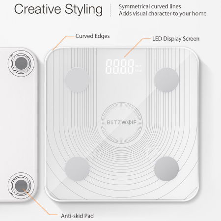 Cantar corporal Smart BlitzWolf Body Fat [5]