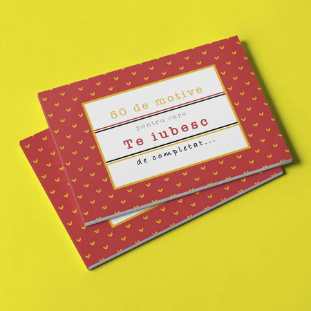 Carte cadou Iubita 50 Motive pentru care te iubesc [0]
