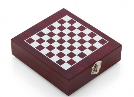 Caseta Deluxe de sah si set accesorii vin [6]