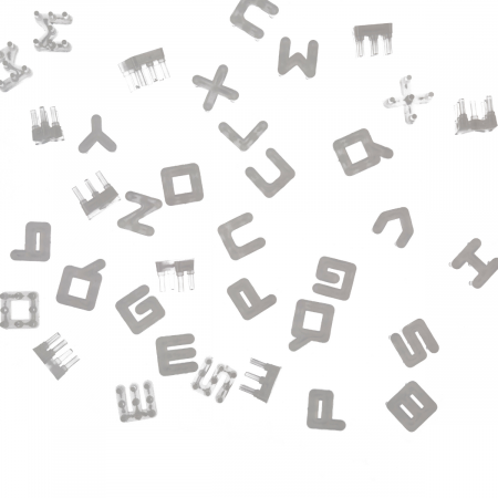 Caseta luminoasa cu litere, 21 x 29 cm [7]