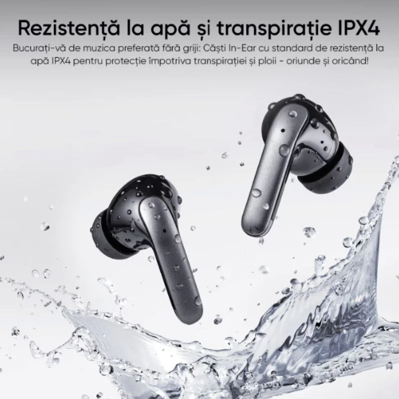 Casti wireless in-ear cu afisaj LED, S42 [7]