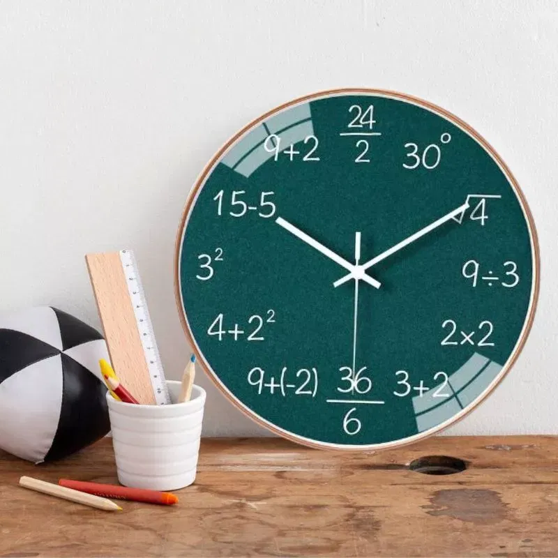 Pentru Copilul din tine - Ceas de perete calcule matematice
