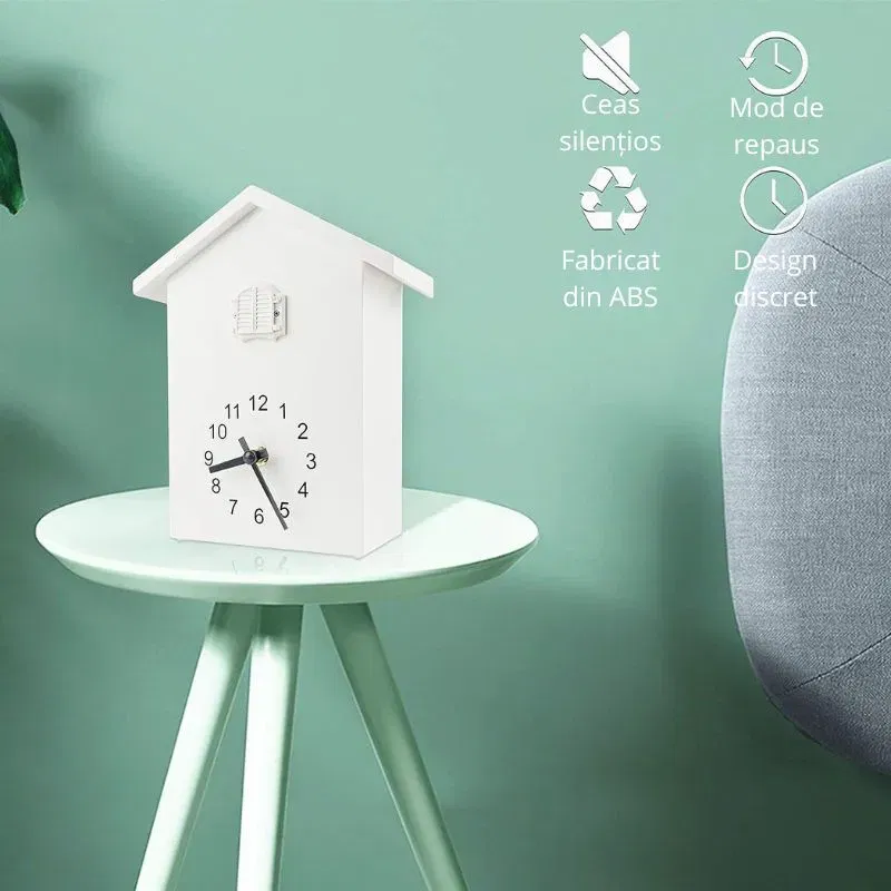 Ceas de perete cu cuc Tick-Tock Cuckoo [2]