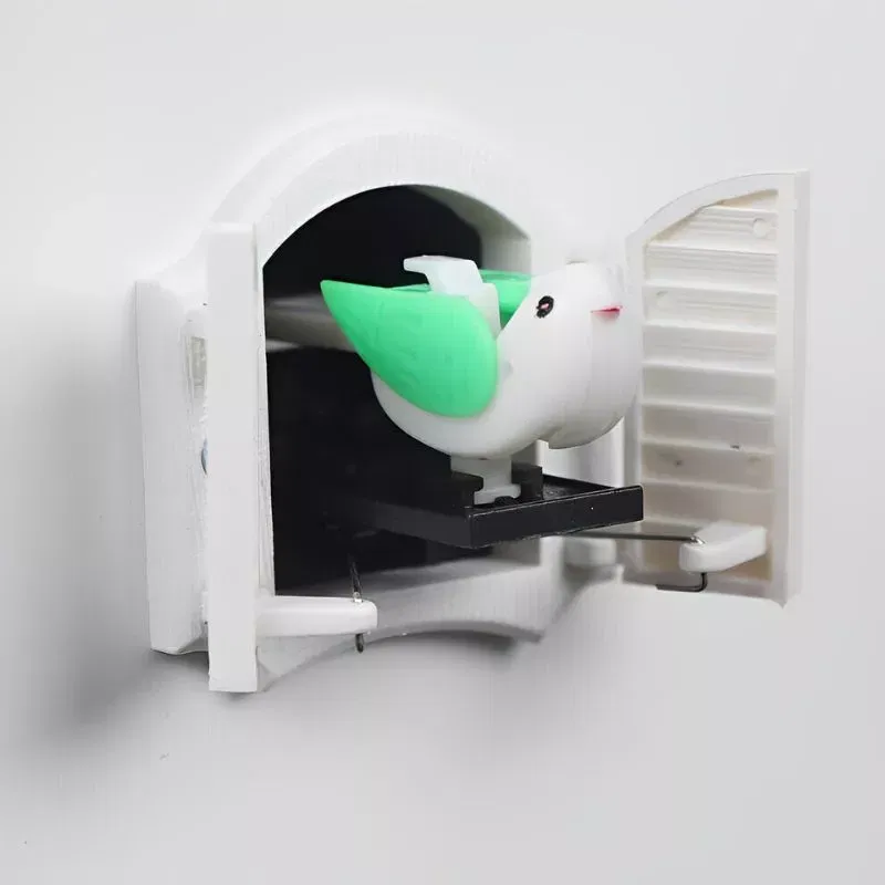 Ceas de perete cu cuc Tick-Tock Cuckoo [4]