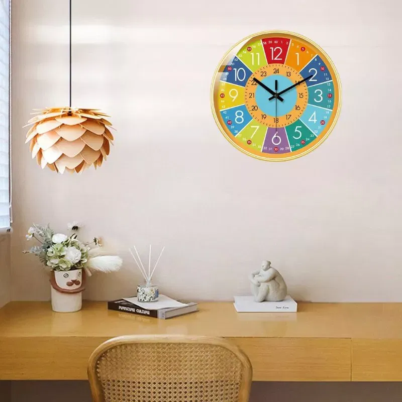 Ceas de perete pentru copii Slices [3]