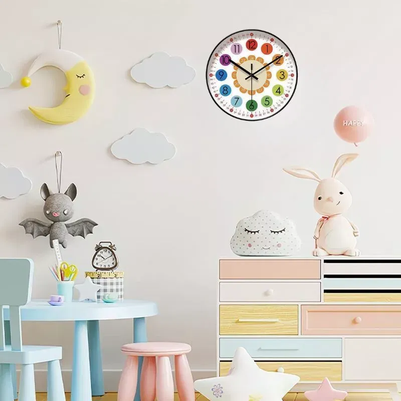 Ceas de perete pentru copii Tic Tac Colours [6]