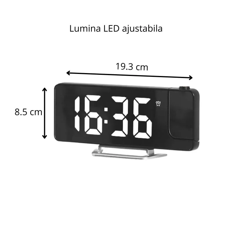 Ceas desteptator cu proiectie pe tavan [7]