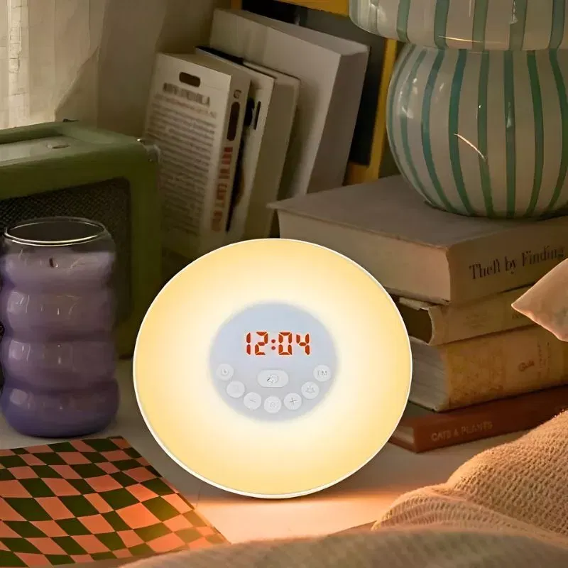 Cadouri pentru Iubita - Ceas DESTEPTator Zori de zi cu lumina si radio