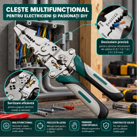 Cleste universal multifunctional cu 18 functii, pliabil [5]