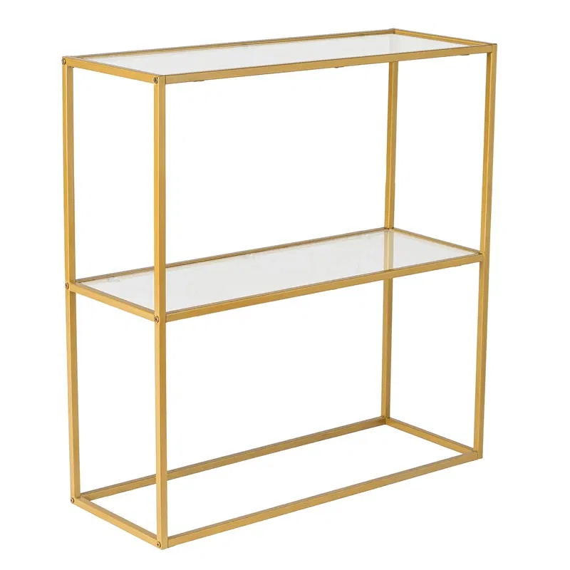 Comoda Berra aurie, structura metalica, design elegant [3]