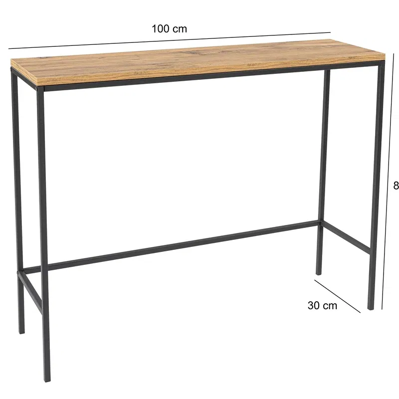 Comoda Canvas pin, structura metalica, design modern [7]