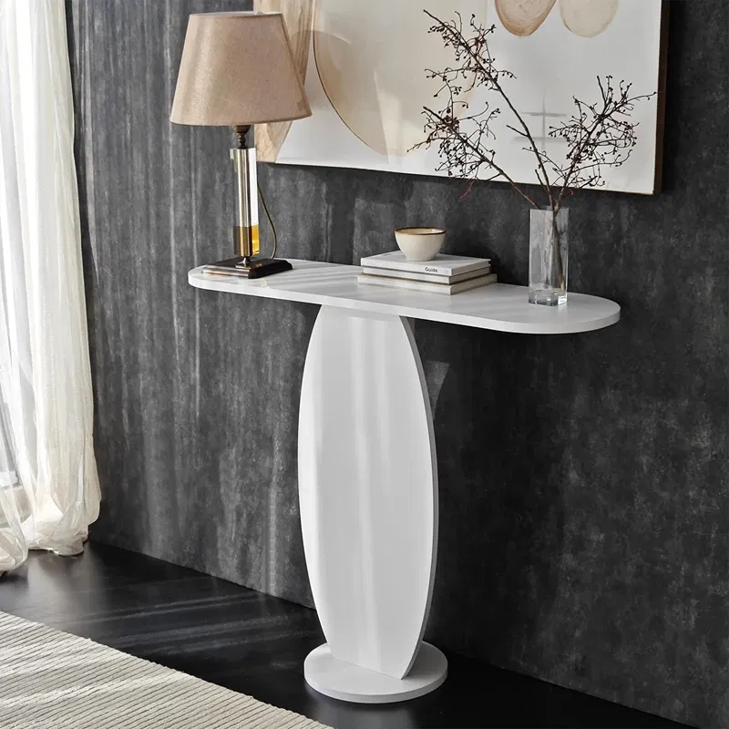 Comoda Ellitica alba, design elegant, potrivita pentru orice spatiu [1]