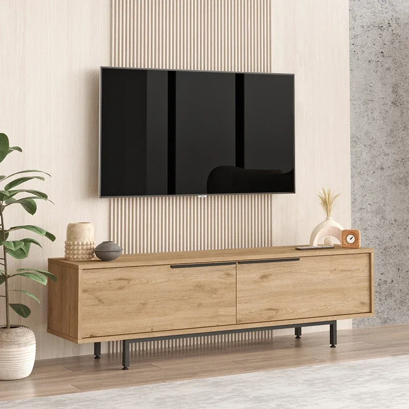 Comoda TV nuc cu picioare metalice 160x45 cm [0]