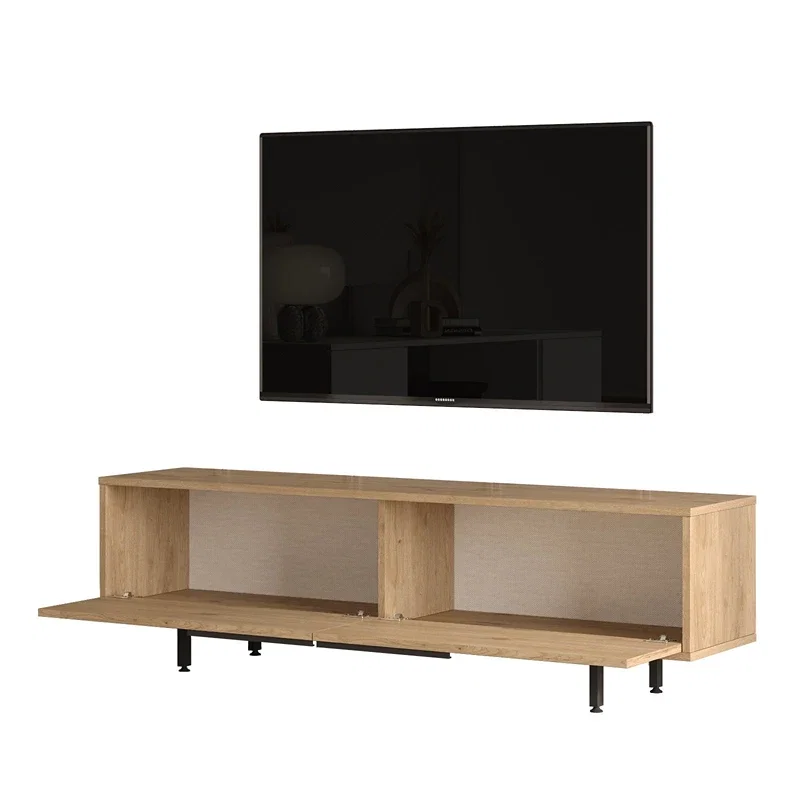 Comoda TV nuc cu picioare metalice 160x45 cm [2]