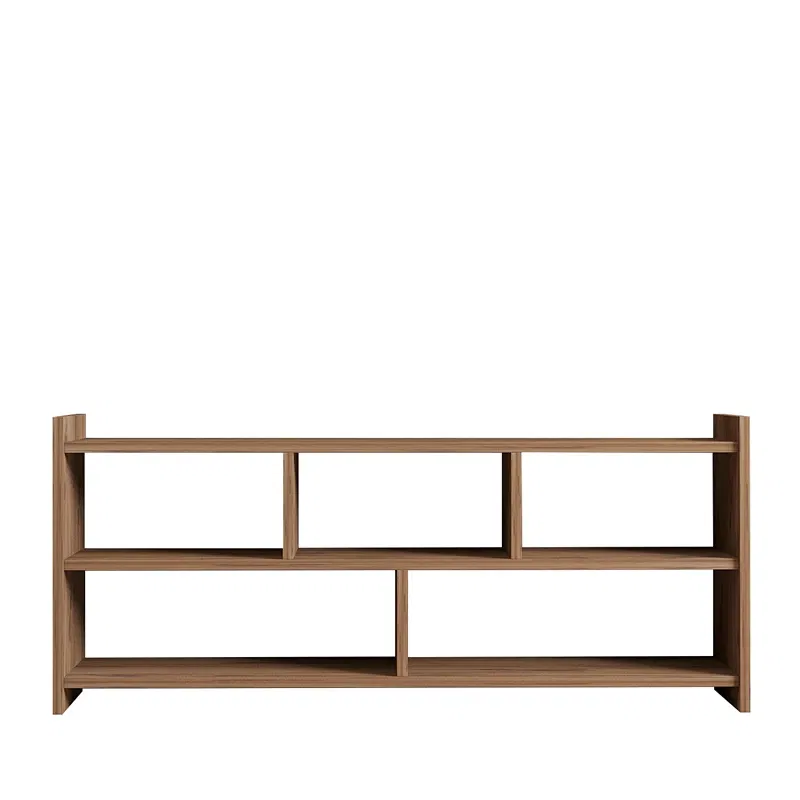 Comoda TV Pera, design modern, stejar atlantic, spatii deschise si inchise, 117 cm [3]