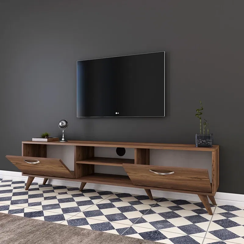 Comoda TV spatioasa, depozitare inteligenta 180x48,6 cm [10]