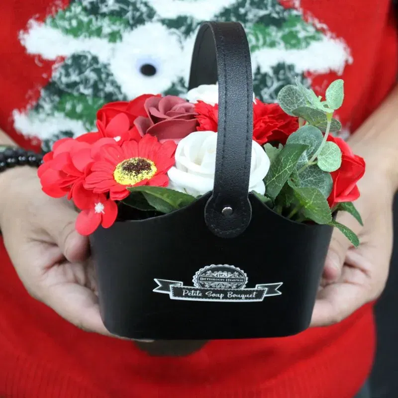 Cos cu Flori de Sapun Rich Reds [1]