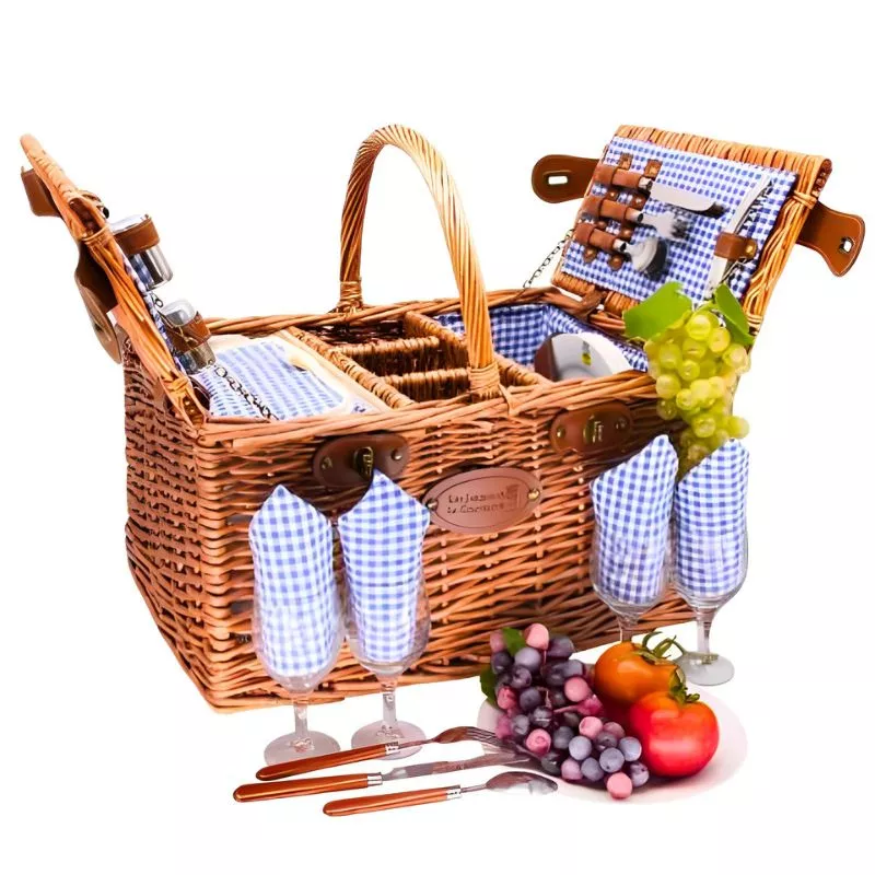 Cos picnic 4 persoane Bohemian Picnic Saint Germain [4]