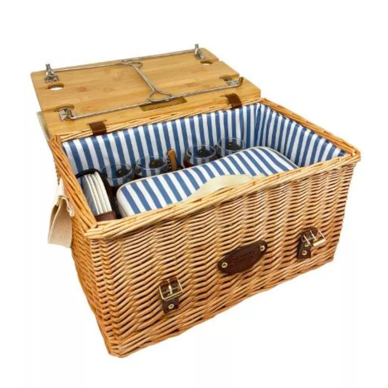 Cos picnic 4 persoane Calatorie Gourmet Marine Saint Malo [5]