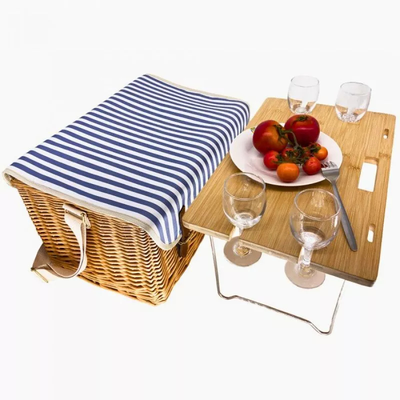 Cos picnic 4 persoane Calatorie Gourmet Marine Saint Malo [2]