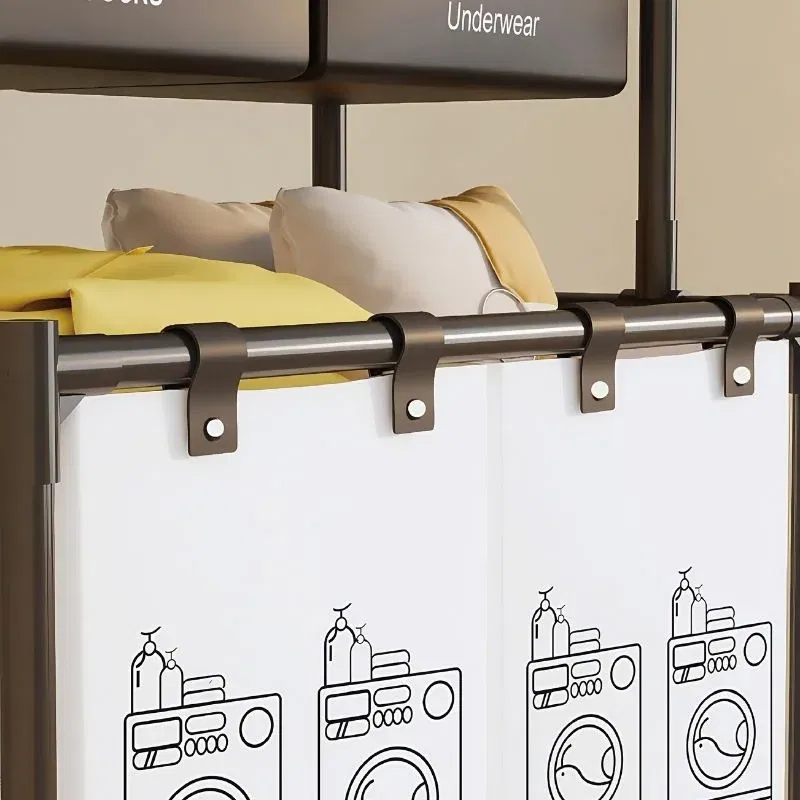 Cos rufe compartimentat cu etajera depozitare [1]