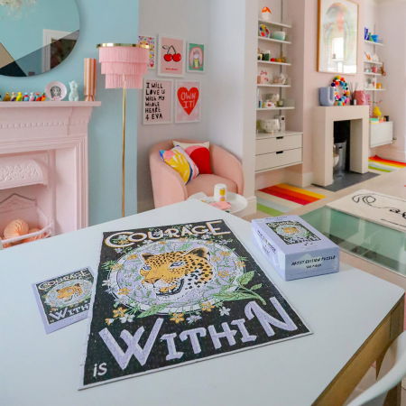 Pentru Copilul din tine - Courage is Within, Puzzle Editie Artistica, 500 piese