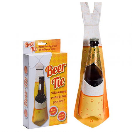 Cravata cu buzunar pentru sticla de bere [1]