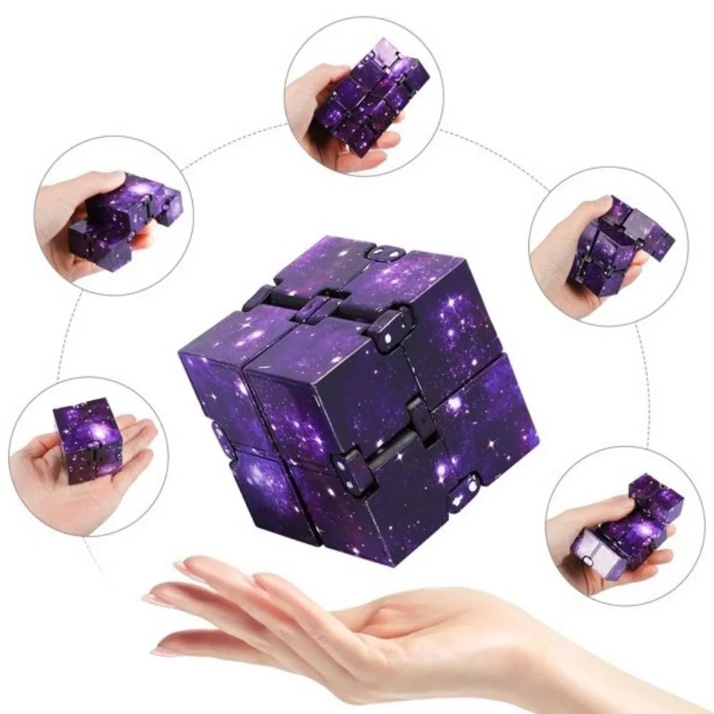Cubul Magic Infinite Galaxii puzzle 3D unic [6]