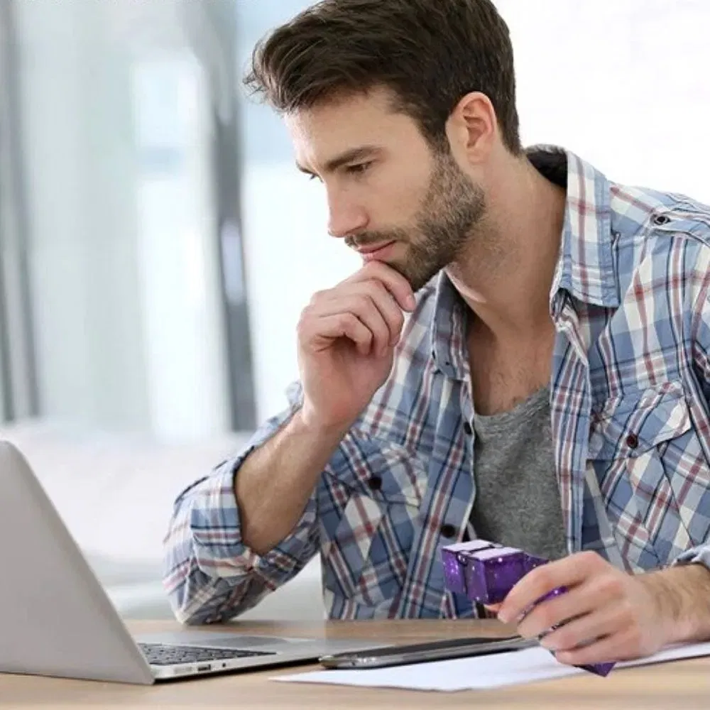 Cubul Magic Infinite Galaxii puzzle 3D unic [3]