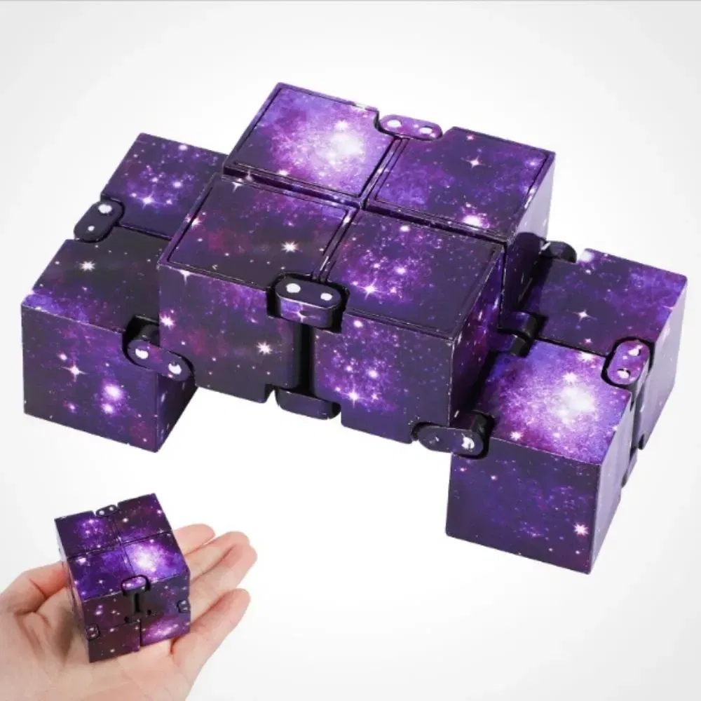 Cubul Magic Infinite Galaxii puzzle 3D unic [8]