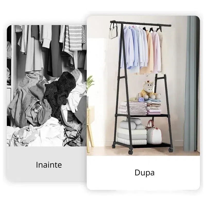 Cuier cu raft si roti [6]