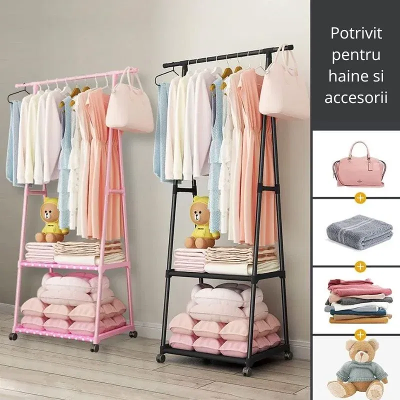 Cuier cu raft si roti [4]