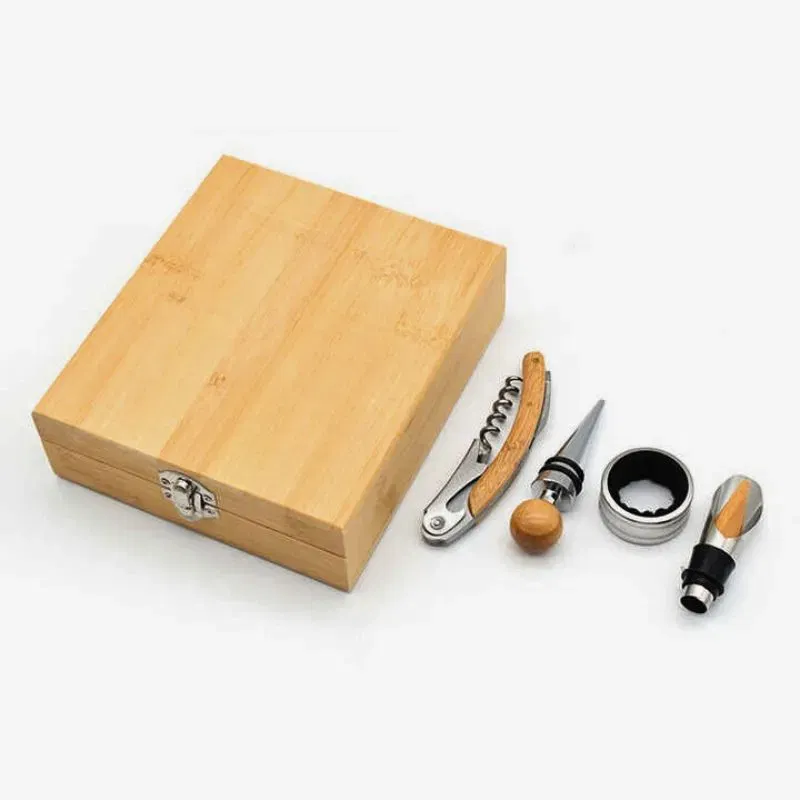 Cutie cadou 4 accesorii vin [6]