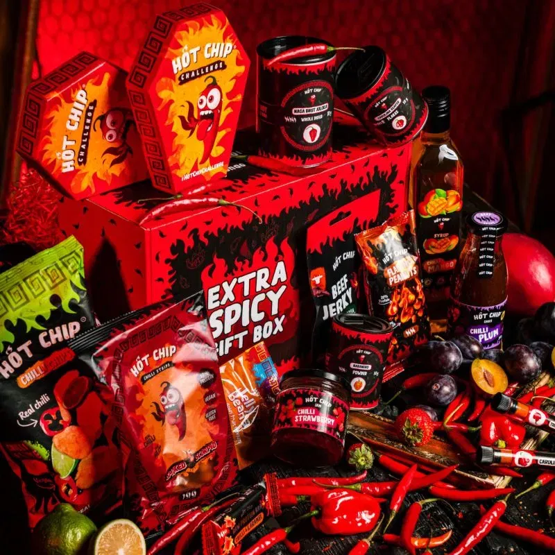 Cutie Cadou Chilli Extreme Gustari si Condimente Picante [1]