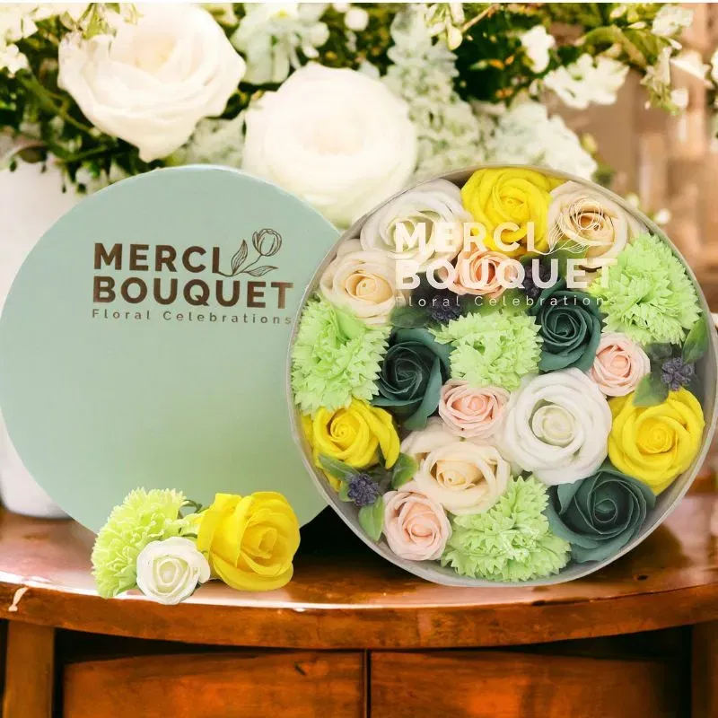 Cutie Cadou cu Flori de Sapun Spring [0]