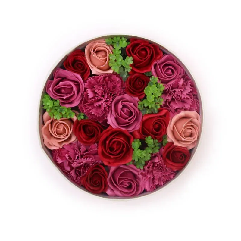 Cutie Cadou cu Flori de Sapun Vintage Roses [4]