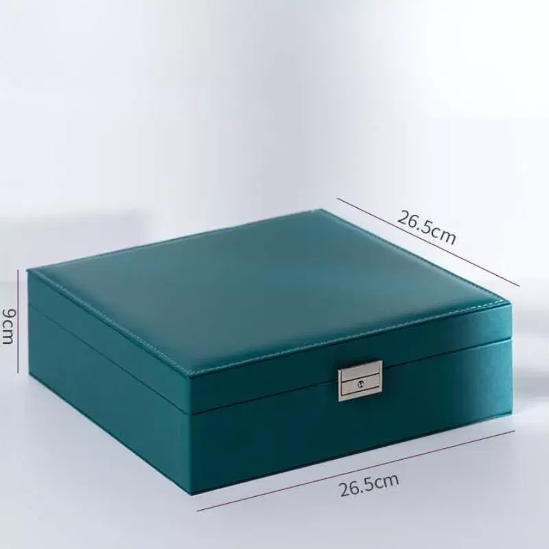 Cutie de bijuterii neagra, 26.5x26.5x9cm, Charming [10]