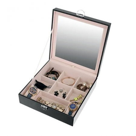 Cutie de bijuterii cu oglinda si cheita [0]