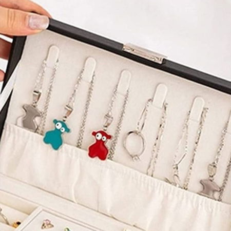 Cutie de bijuterii, neagra, 21x13x5.8cm, My Treasure [4]