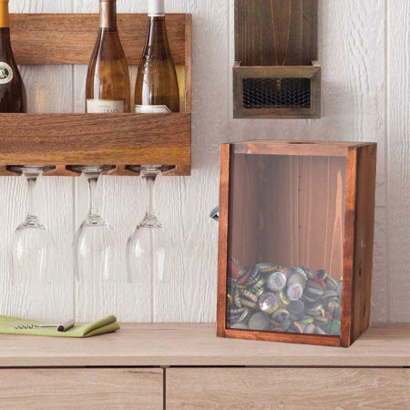 Petrecere - Cutie de colectie Capace de bere, cu deschizator