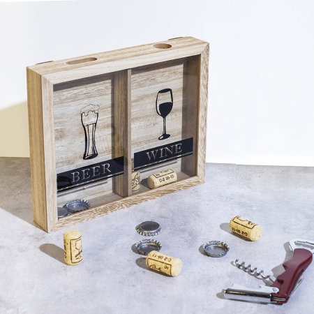 Cutie de colectie Capace de bere si Dopuri de vin [1]