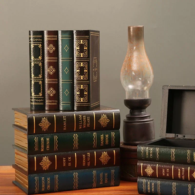 Cutie de depozitare decorativa, Carte vintage [5]