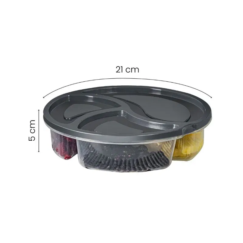 Set Organizator Alimente - 4 Piese Antracit [2]