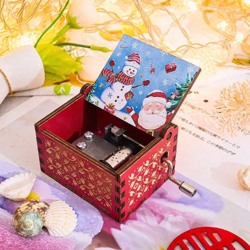 Cadouri pentru Iubita - Cutie Muzicala Merry Christmas