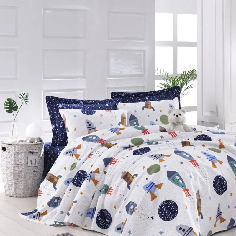 Cele mai noi - Cuvertura bumbac 160x235 cm, design creativ si material premium