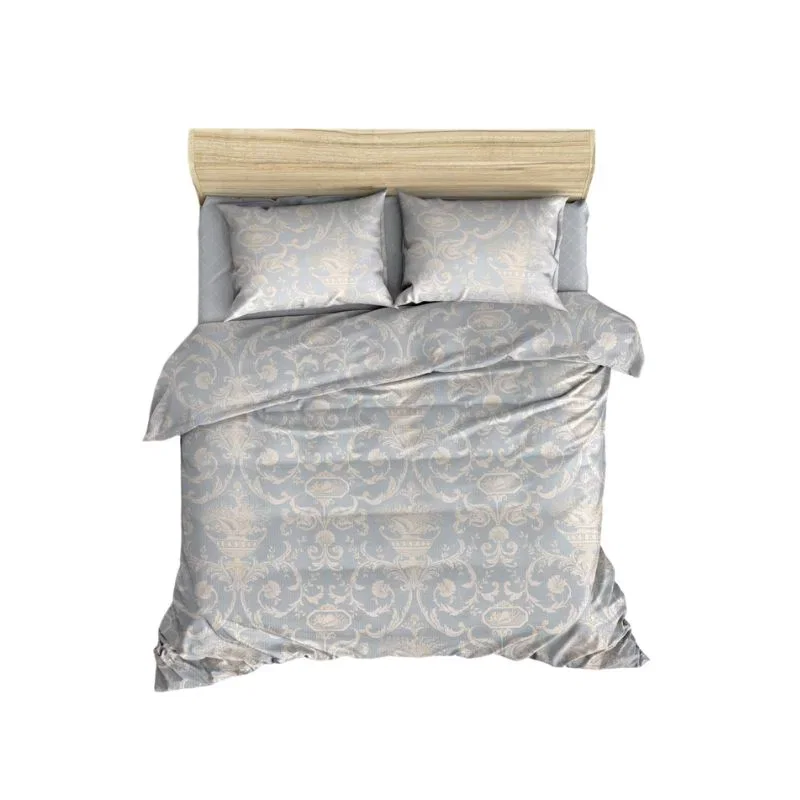 Cuvertura pufoasa bumbac 200x235 cm pentru pat dublu, model elegant [1]