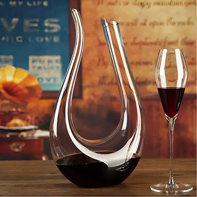 Decantor aerator Lebada cu bile de curatare Art statement [9]