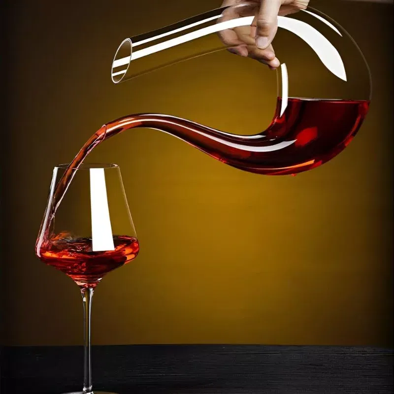 Decantor aerator Lebada cu bile de curatare Art statement [10]